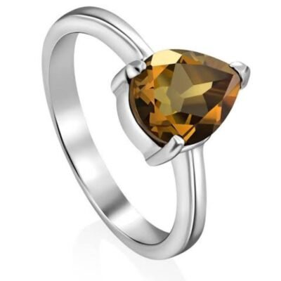 Dawn Tear Drop-Zultanite Ring