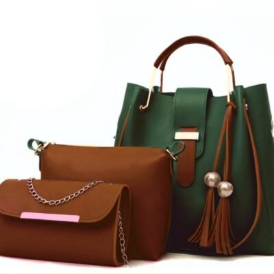 Soft Leather Bag 3pc set