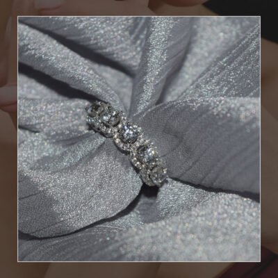 5 Star Majesty-Swarovski Ring