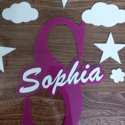 Wall Decor Kids Name