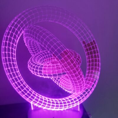 Holographic Night Lamp 3D Image