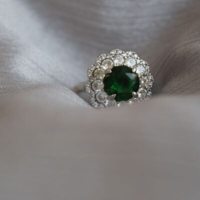 Blooming Emerald-Emerald Ring