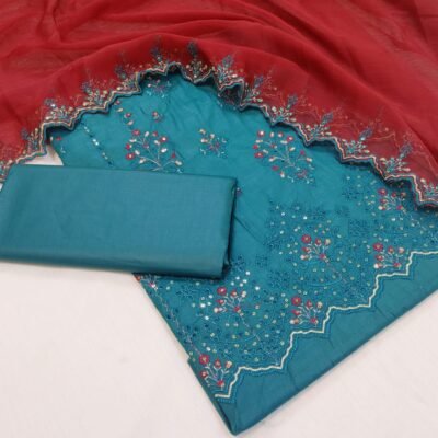 Boring Chickenkari Embrioded Lawn cotton