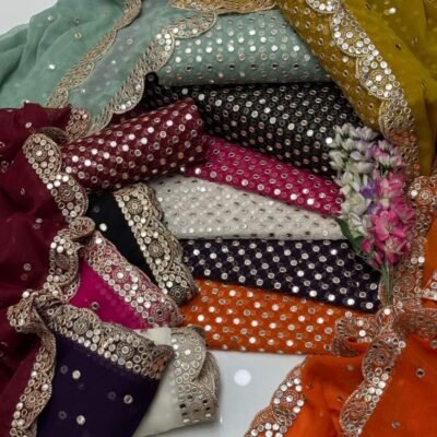HEAVY ZARI EMBROIDERY WORK