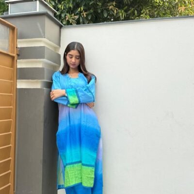 Ocean Mist Ombré Suit